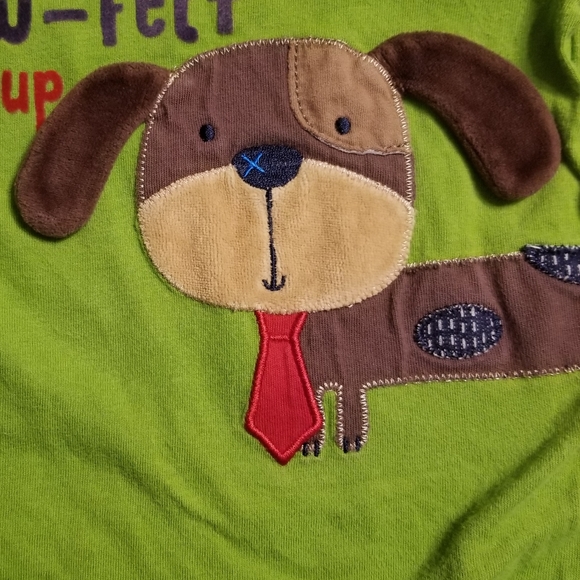 Koala Baby vguc 24 months "Mommy's paw-fect pup" Babies R' Us long-sleeve onesie - Picture 3 of 5